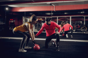 personal training kettle bell