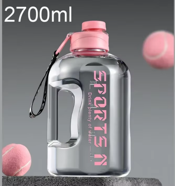 1L up to 5L Gym Cycling Bottle Cup Outdoor Sport Large Capacity Water Bottle Kettle Fitness BPA FREE Scale Drink Bottle for Men - Image 18